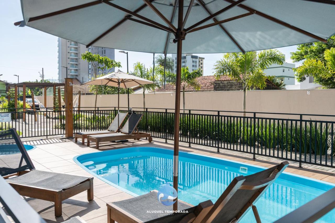 Apartamento Com Vista Mar, Ar-Condicionado, Wi-Fi Condominio Com Piscina, Quadra De Esportes Playground Infantil A 15 Minutos Do Beto Carreiro Piçarras Extérieur photo