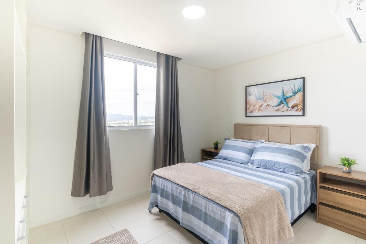 Apartamento Com Vista Mar, Ar-Condicionado, Wi-Fi Condominio Com Piscina, Quadra De Esportes Playground Infantil A 15 Minutos Do Beto Carreiro Piçarras Extérieur photo