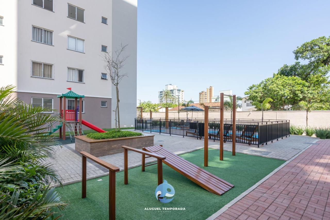 Apartamento Com Vista Mar, Ar-Condicionado, Wi-Fi Condominio Com Piscina, Quadra De Esportes Playground Infantil A 15 Minutos Do Beto Carreiro Piçarras Extérieur photo
